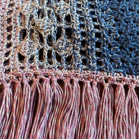 Hand Crocheted Scarf - Picture 5 of 6